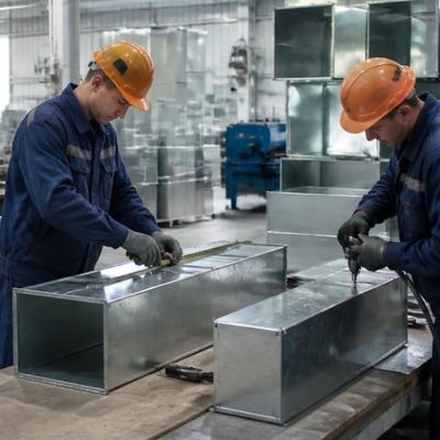 Production of ventilation systems